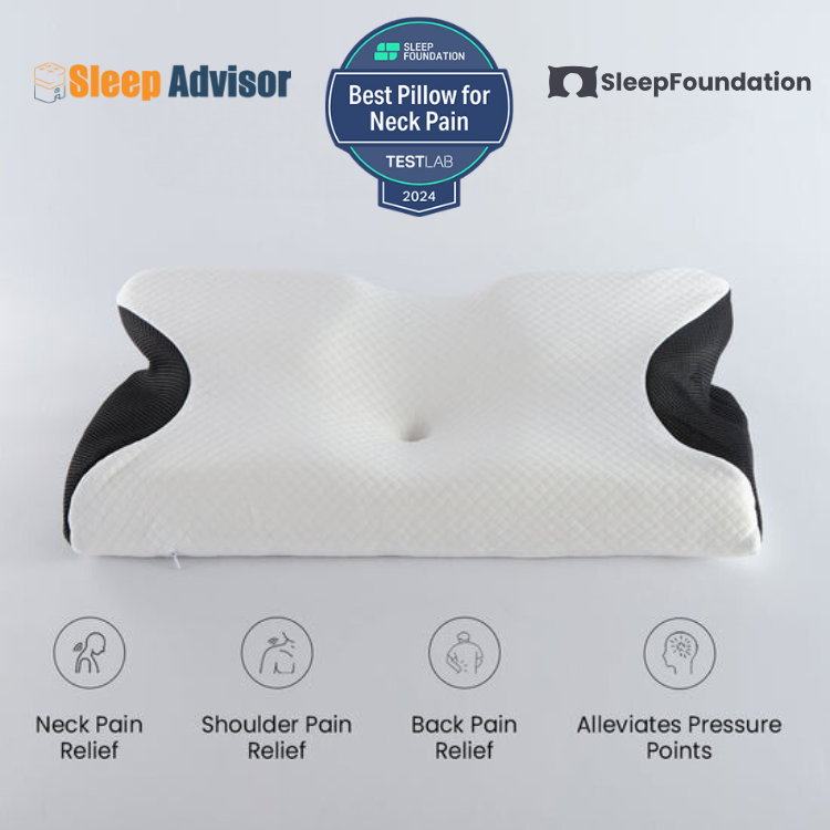 ergonomic cloud pillow